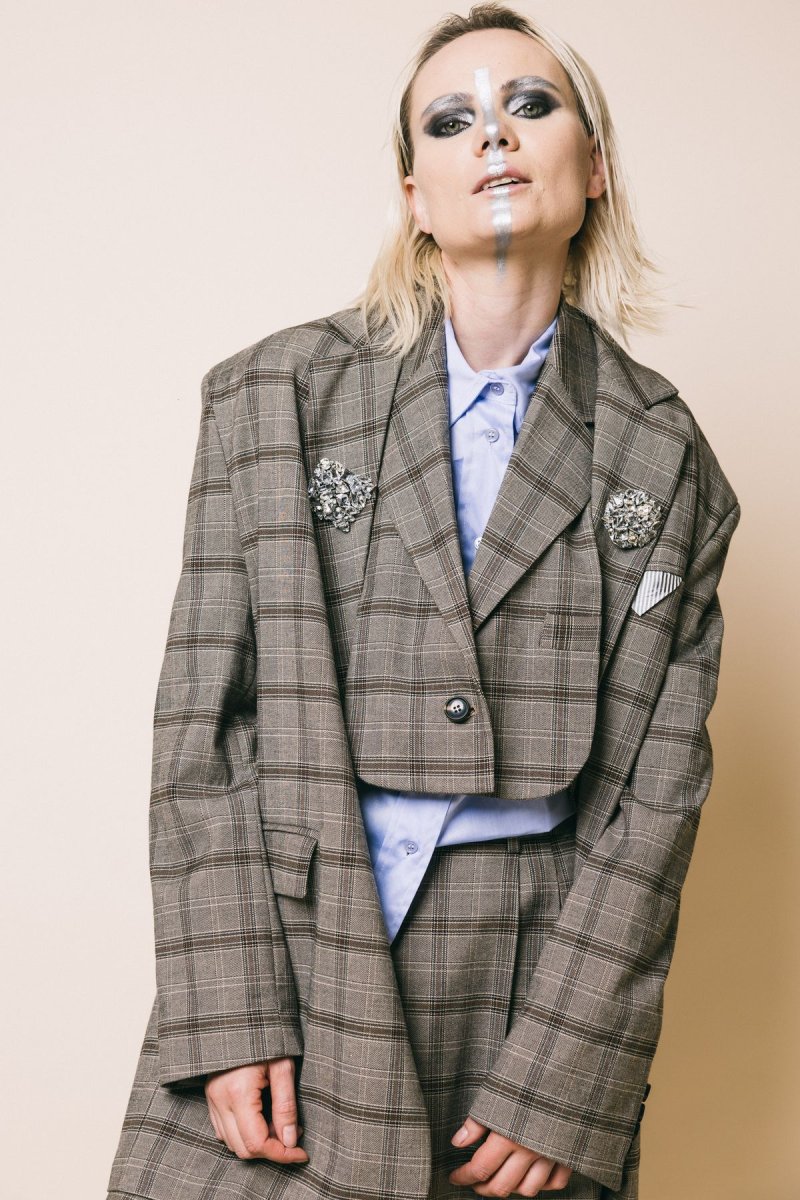 M1S0082 check – Giacche – SOLOTRE - immagine 2