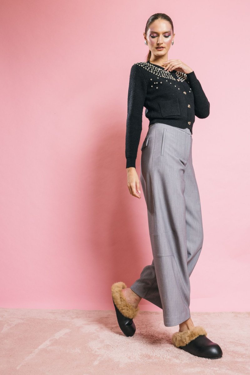 PA020-01 Graphite – Pantaloni – SIMONA CORSELLINI - immagine 3