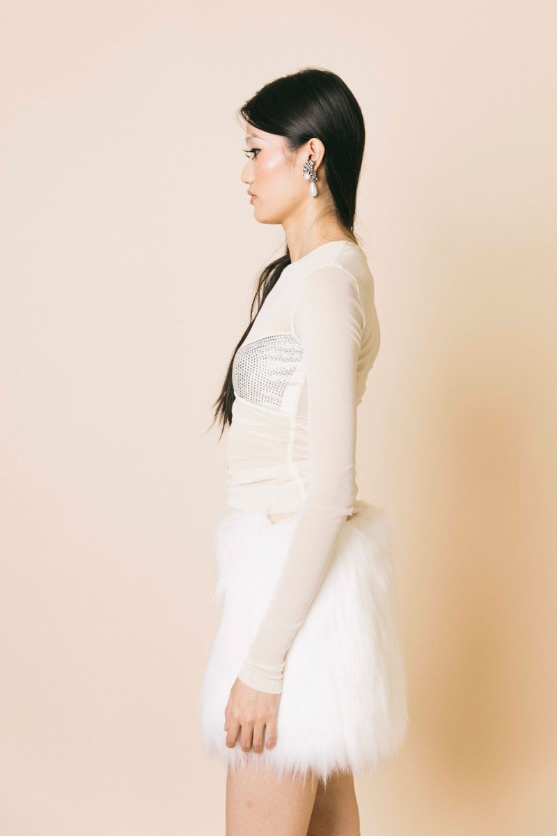 181621 T-Shirt nancy Latte – Maglieria – ANIYE BY - immagine 4