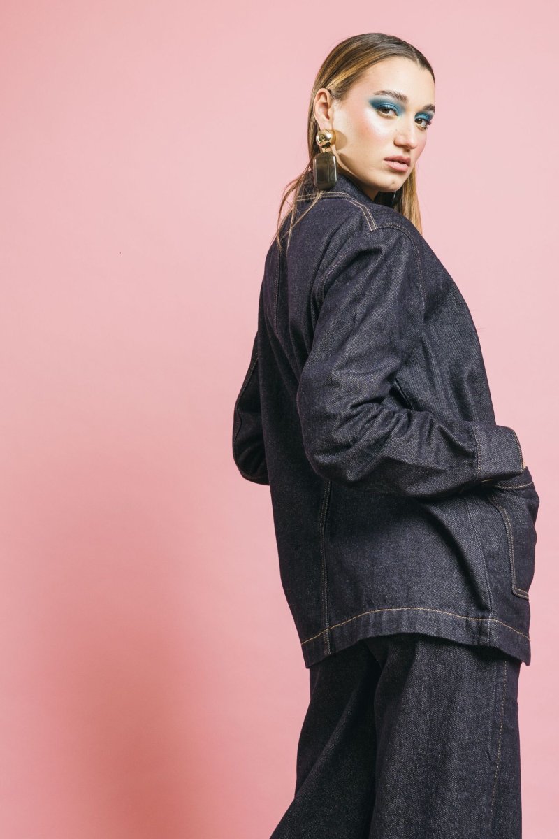 HC0677 Dark Indaco – Camicie – GLAMOROUS - immagine 3