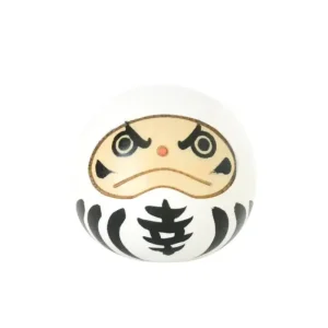Kokeshi Daruma bianco