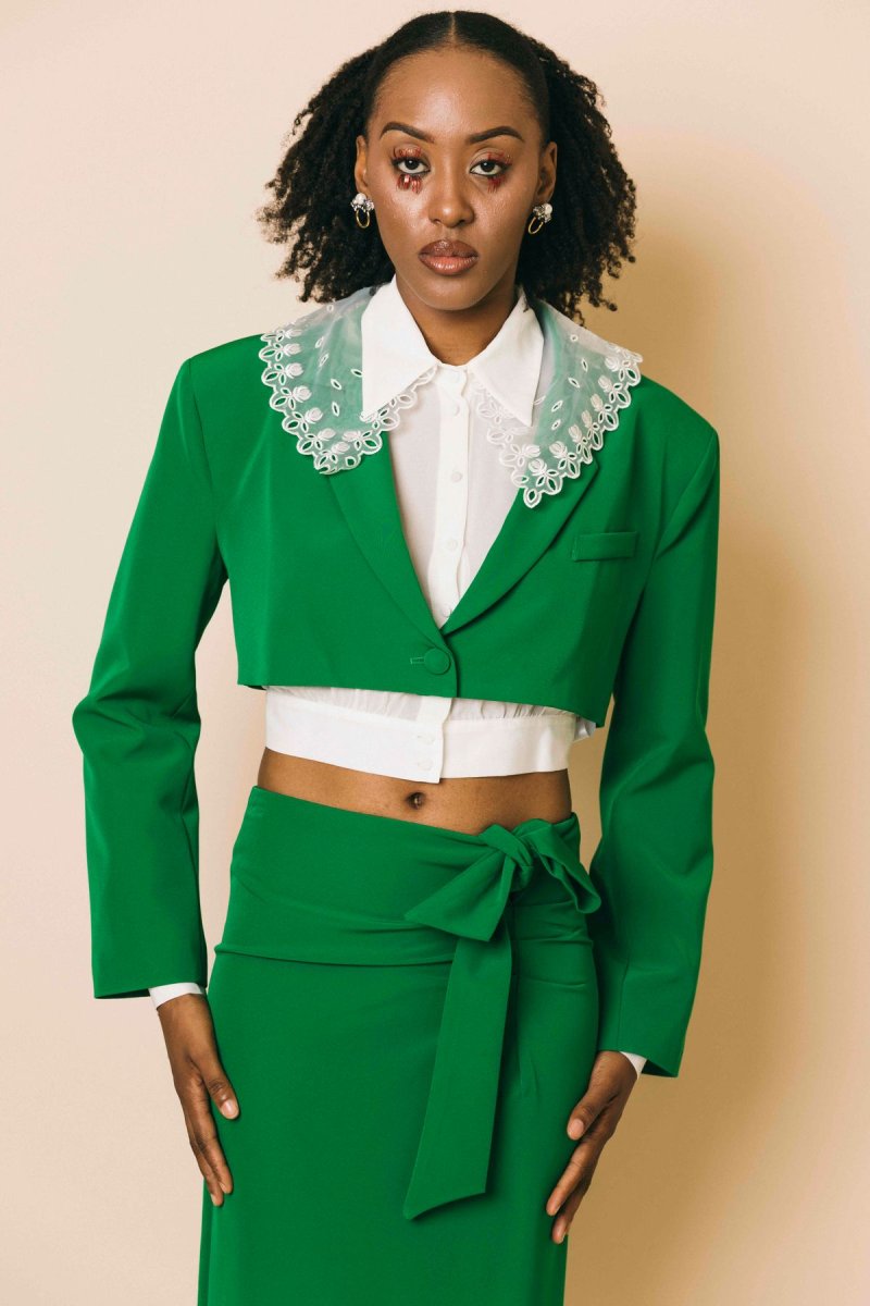 KI2344 verde – Giacche – KOSTUMN°1 - immagine 2