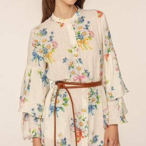 34422Nostalgia long dress – Abiti – FRONT STREET 8