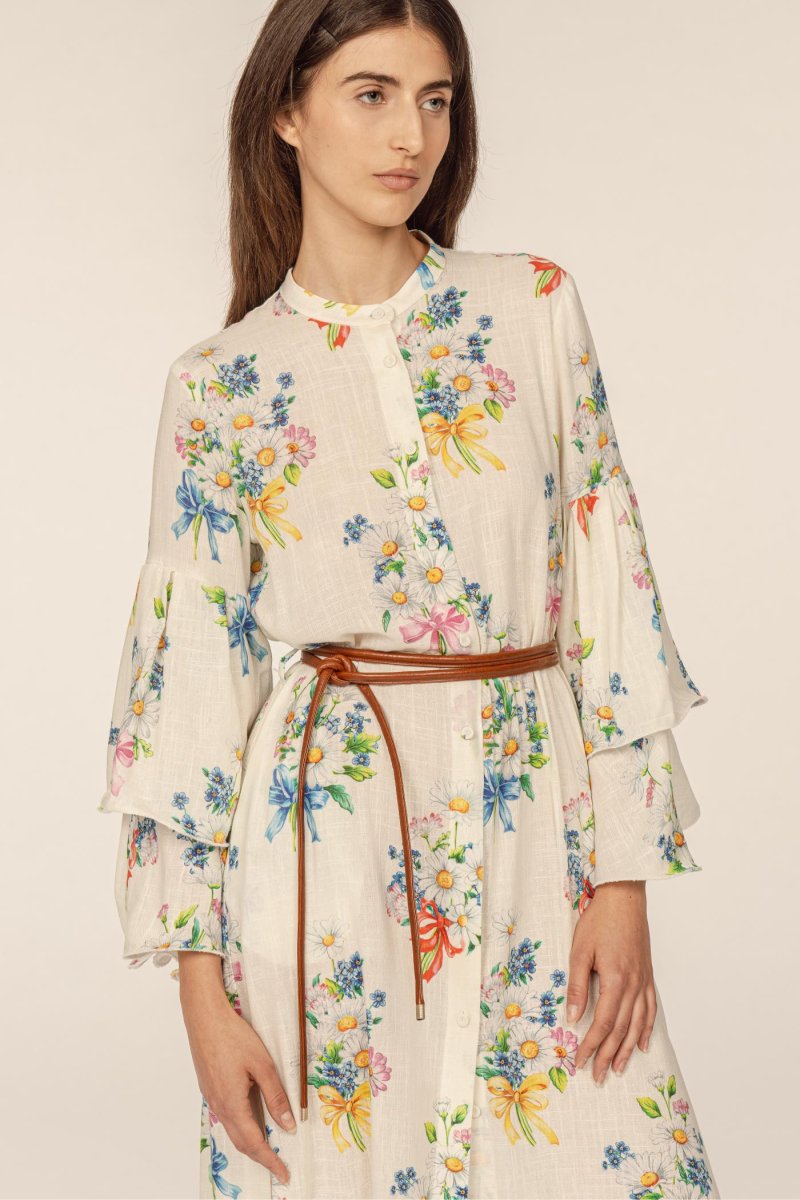 34422Nostalgia long dress – Abiti – FRONT STREET 8