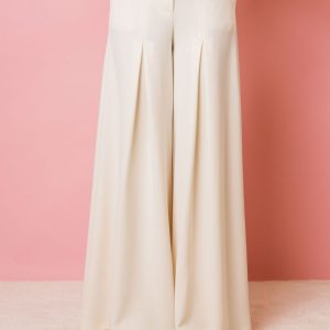 PA007-01 latte – Pantaloni – SIMONA CORSELLINI