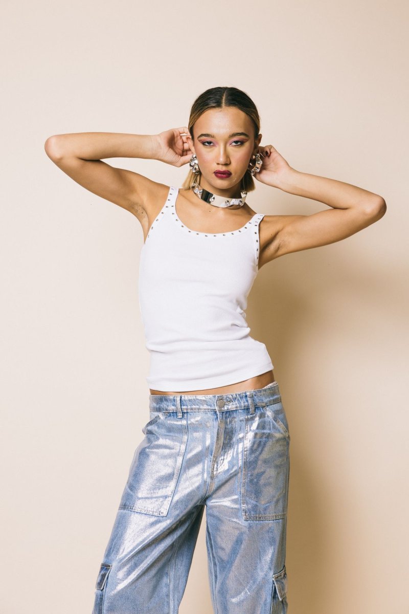 181526 Ribs Tank top – Maglieria – ANIYE BY