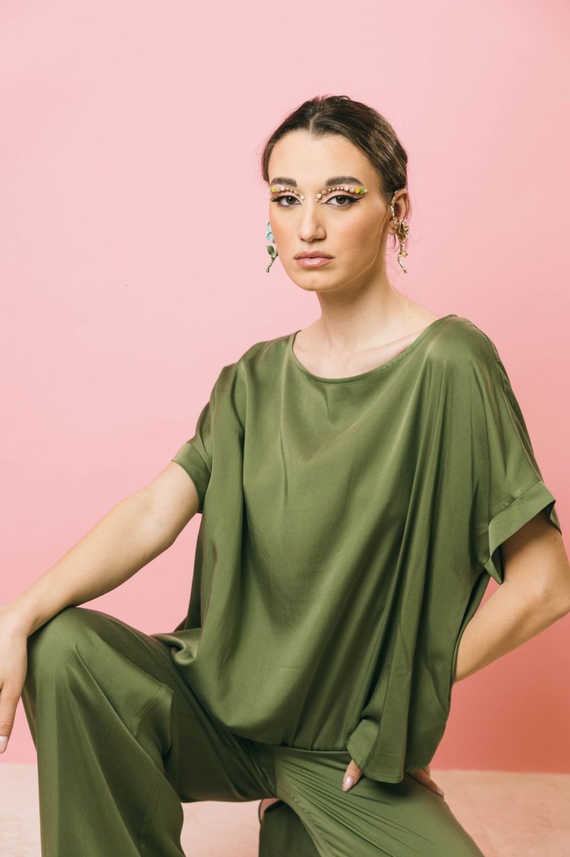 53-2051 olive – Camicie – ACC ESS FASHION - immagine 5