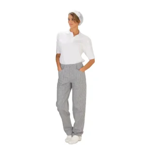 Pantalone cuoco donna/unisex “Pied de poule”