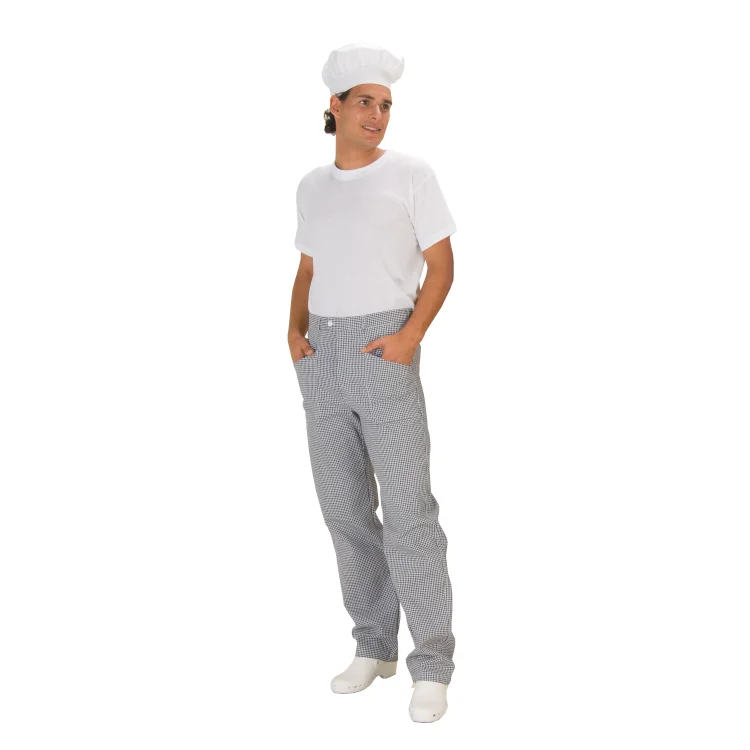 Pantalone cuoco uomo “Pied de poule”