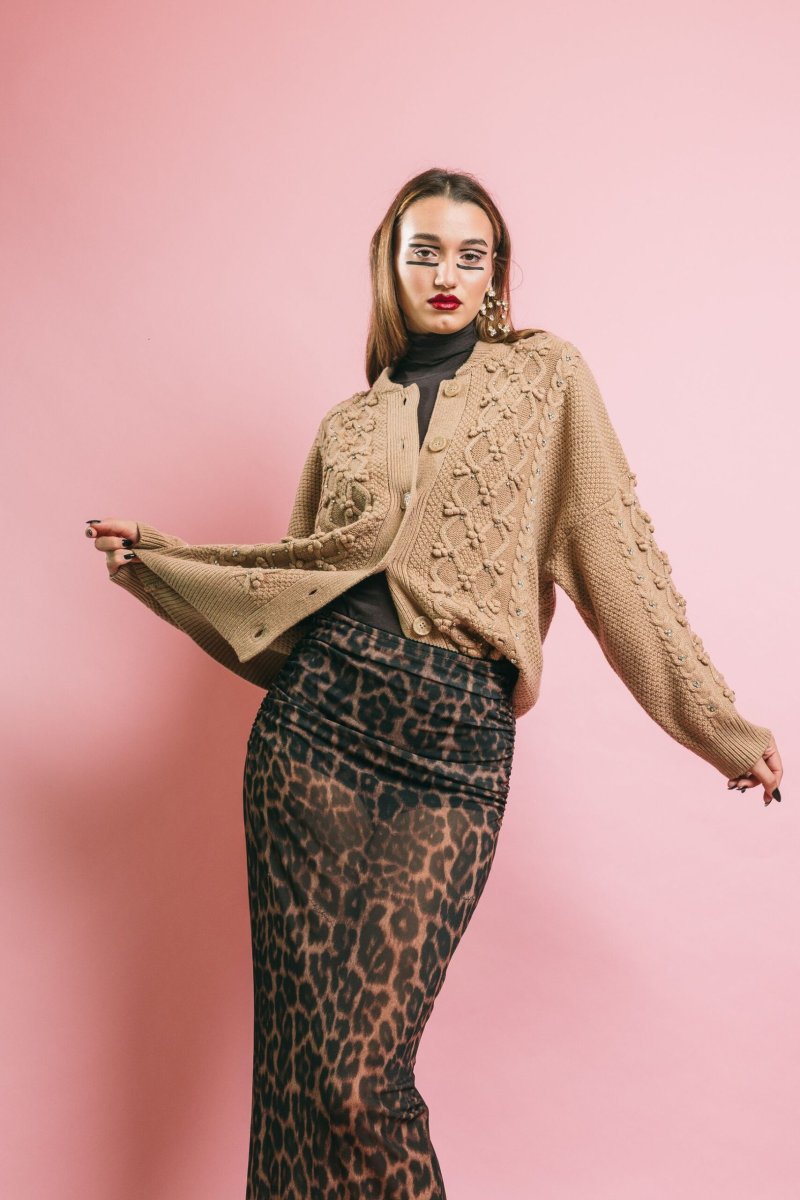 Iltimate Rhinestone Cardigan – Maglieria – ESSENTIEL ANTWERP - immagine 2