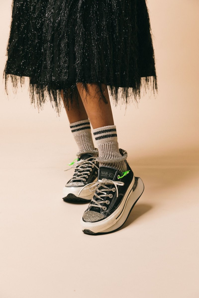 ANB-06 Black – Scarpe – NAN-KU COUTURE - immagine 8