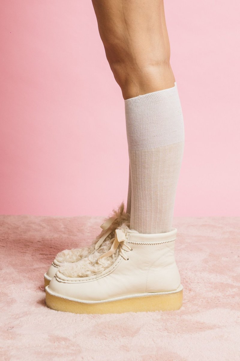 EFK-01PC1 White – Scarpe – NAN-KU COUTURE - immagine 5