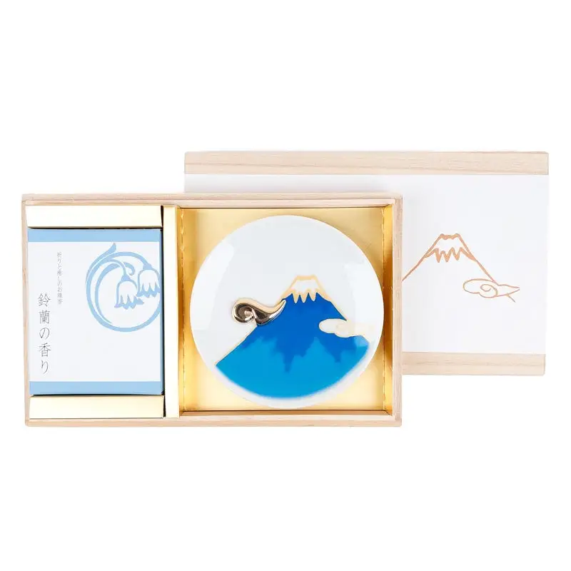 Set regalo di incenso giapponese del Monte Fuji - immagine 2
