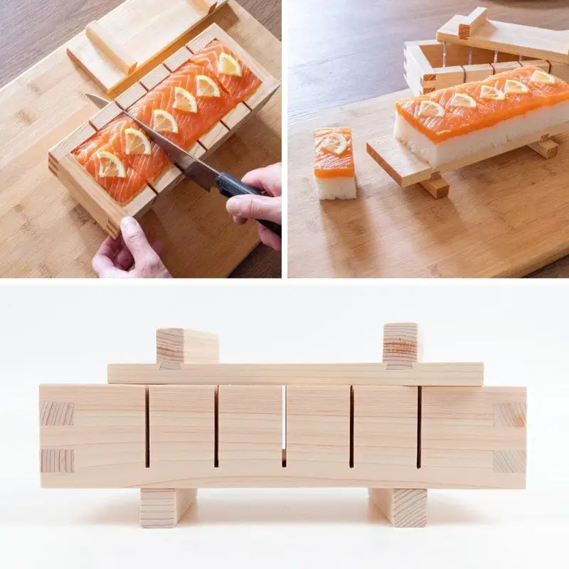 Stampi per Sushi - Legno di Cipresso - immagine 5