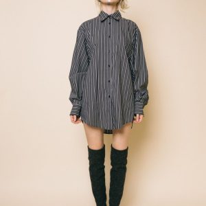 CK7580 brown – Camicie – GLAMOROUS