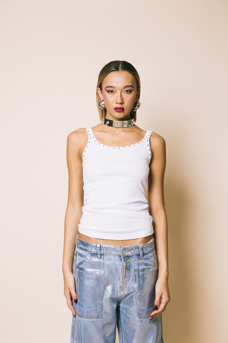 181526 Ribs Tank top – Maglieria – ANIYE BY - immagine 3