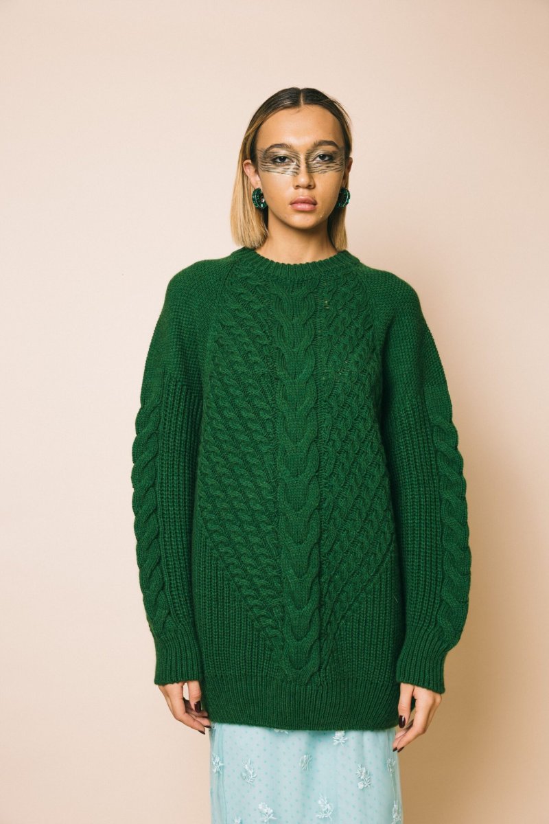 Grive cable knitted pull – Maglieria – ESSENTIEL ANTWERP - immagine 3