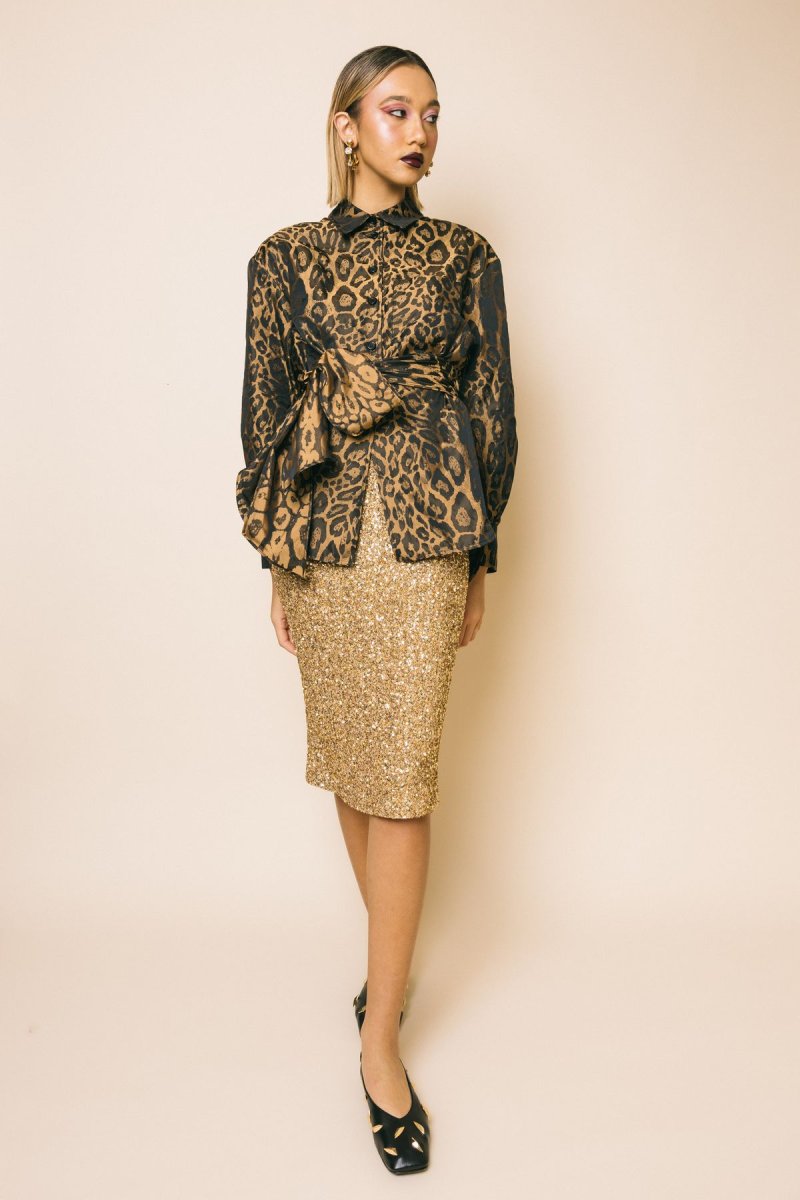 181393 gold – Gonne – ANIYE BY - immagine 3