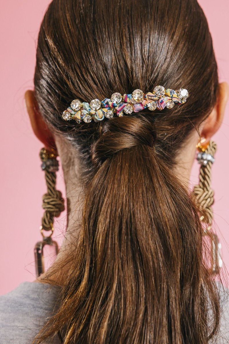 C03879/11/13 paysley strass – Accessori Capelli – ETRO - immagine 2