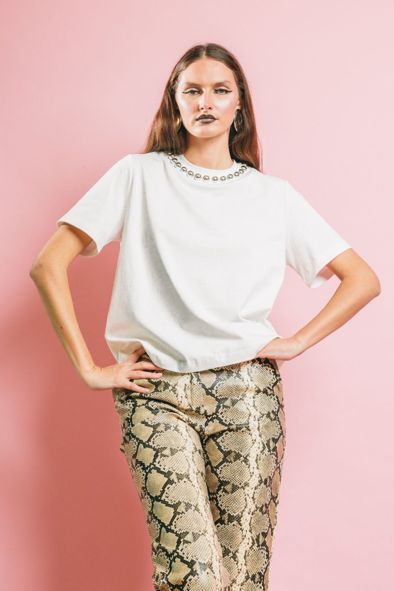 Intenso Silver Ball White – Maglieria – ESSENTIEL ANTWERP - immagine 2