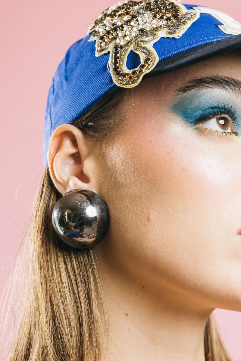 Maxi Sade Nero – Orecchini – Silvia Gnecchi - immagine 9