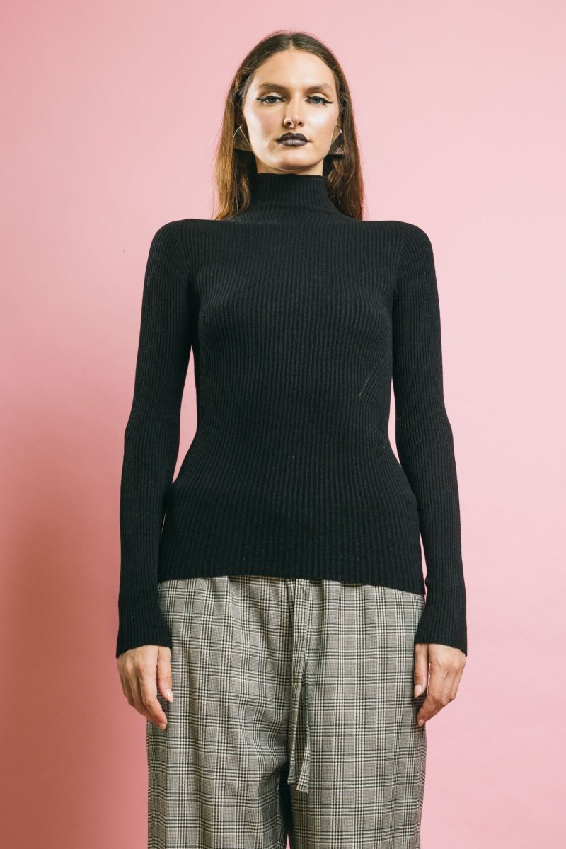 M3F0062 nero – Maglieria – SOLOTRE - immagine 3