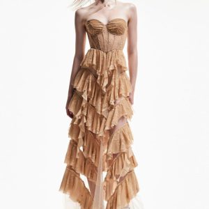 185268 bustier dress lacy skin – Abiti – ANIYE BY