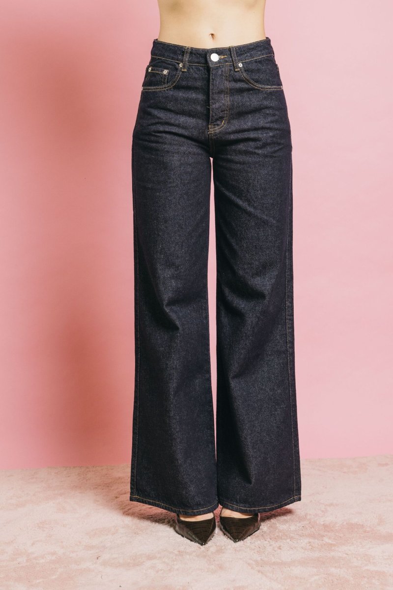 KA7068 Dark Indaco – Pantaloni – GLAMOROUS - immagine 2