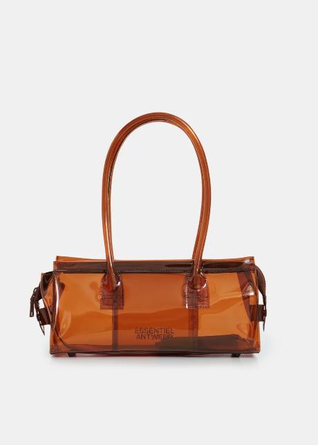 Joway Transparent Handbag Brown – Borse – ESSENTIEL ANTWERP - immagine 2
