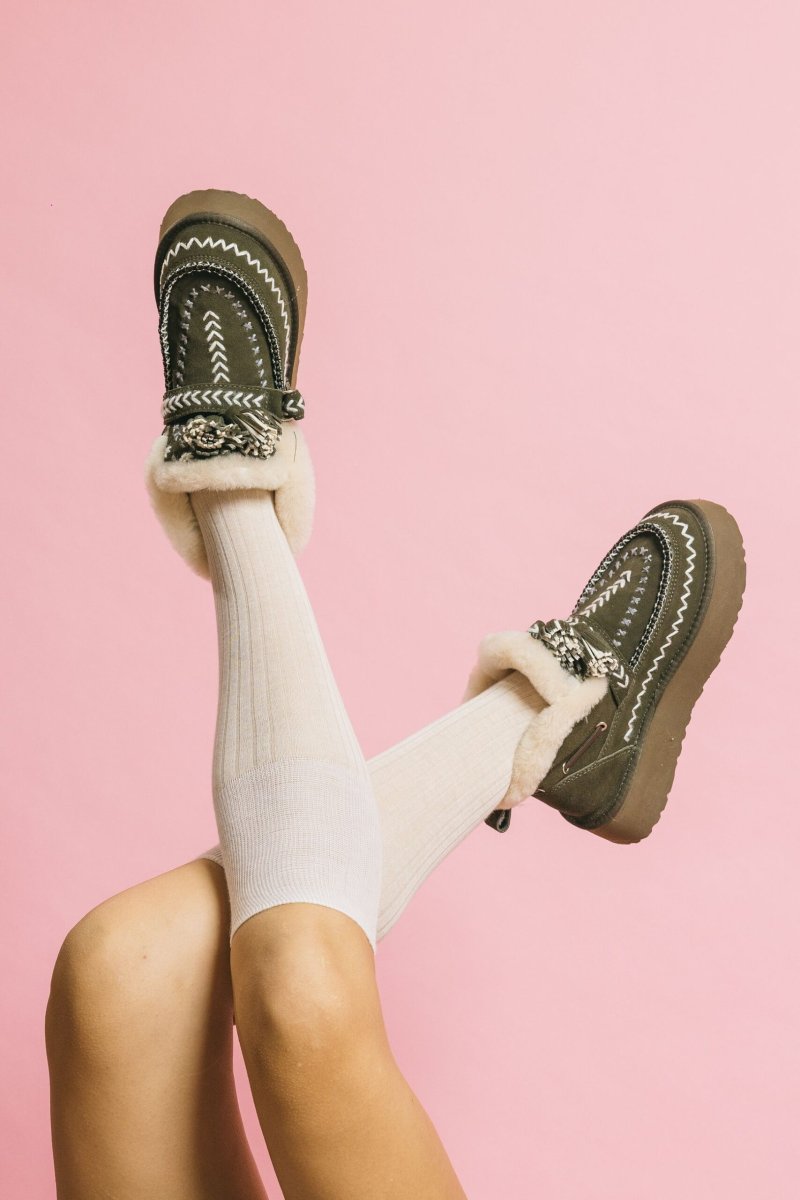 DFH-11B4 Army Green – Scarpe – NAN-KU COUTURE - immagine 3