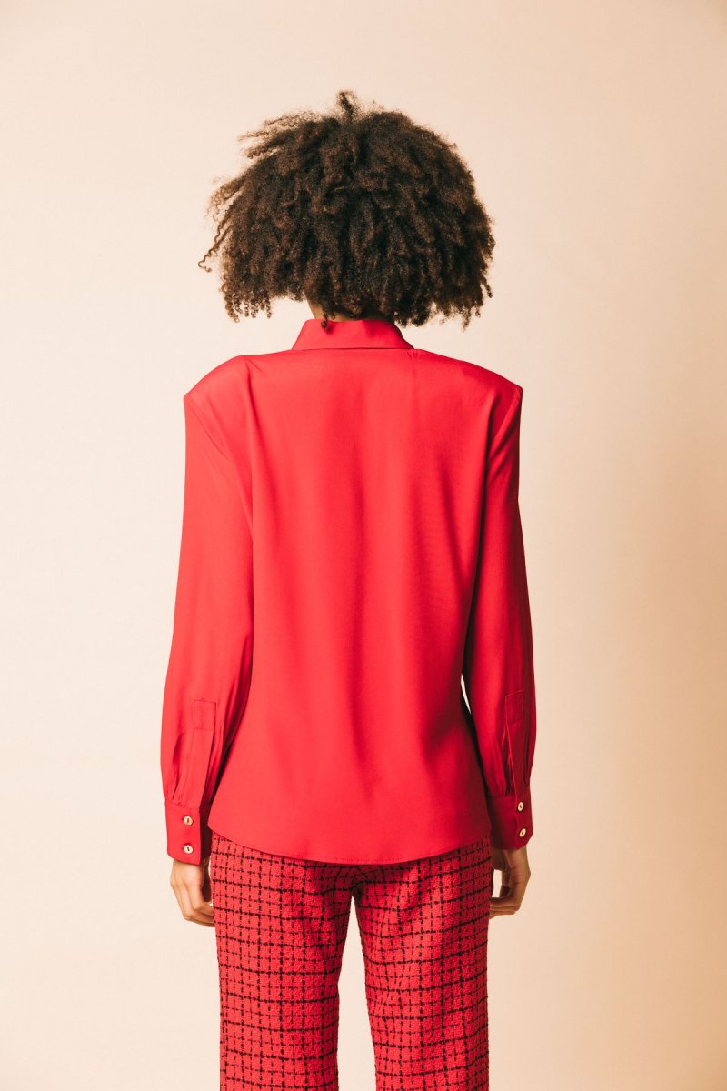 CA009-01 red – Camicie – SIMONA CORSELLINI - immagine 7